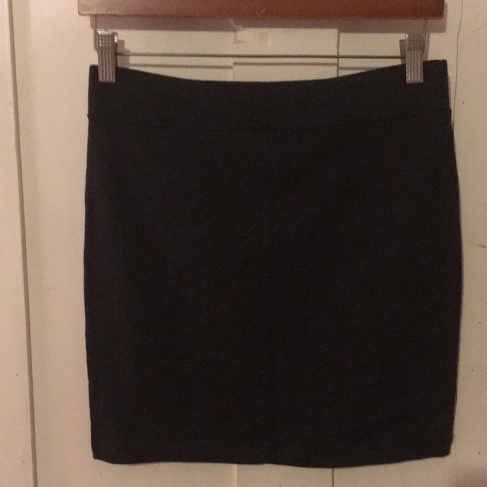 Gray mini skirt